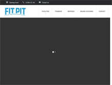 Tablet Screenshot of fitpitbelfast.com